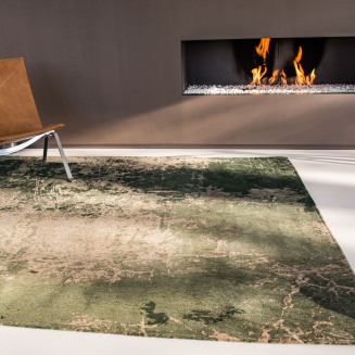  Louis de Poortere Mad Men Cracks dark pine rug - 9