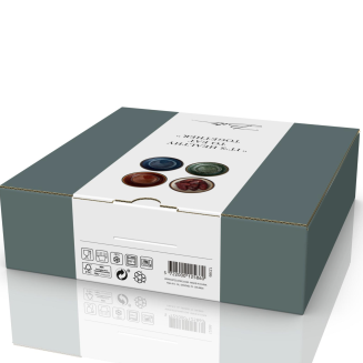 Set of 4 pieces of Bitz Black mix bowls 10 cm - 7