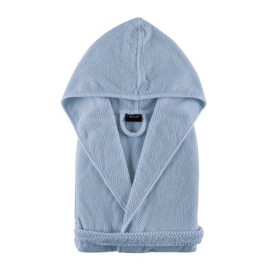  Graccioza Bee Waffle Baby Blue children's bathrobe, 3-4 years old