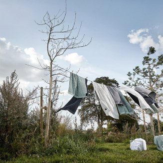  Zone Denmark Classic Dark Blue Towel 30x30 cm - 3