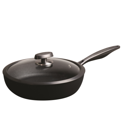 Patelnia głęboka Scanpan Pro SB+ 28 cm z pokrywą