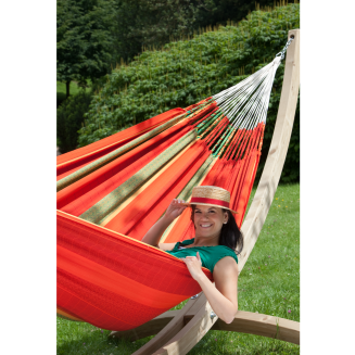  La Siesta Flora chilli king size hammock - 5