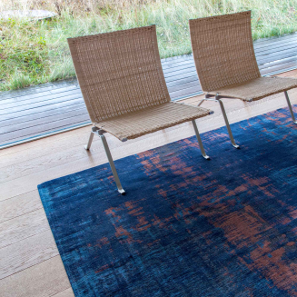  Louis de Poortere Atlantic Venetian Dust Sunset Blue rug - 6