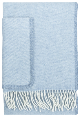 Szal z kieszeniami Lapuan Kankurit ARVO white-blue 60x180 cm