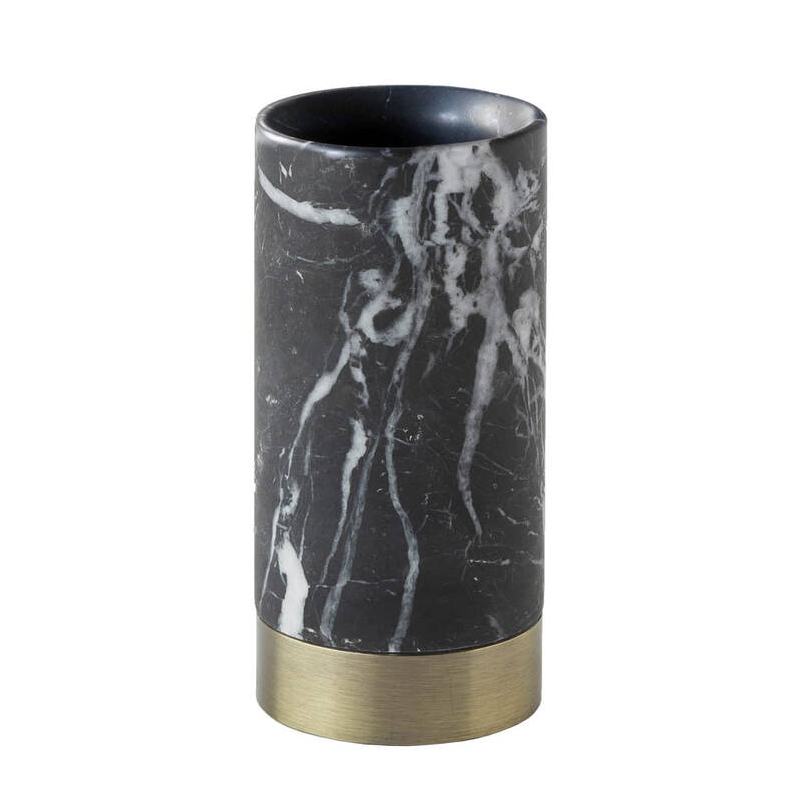  Aquanova Nero Black bathroom mug