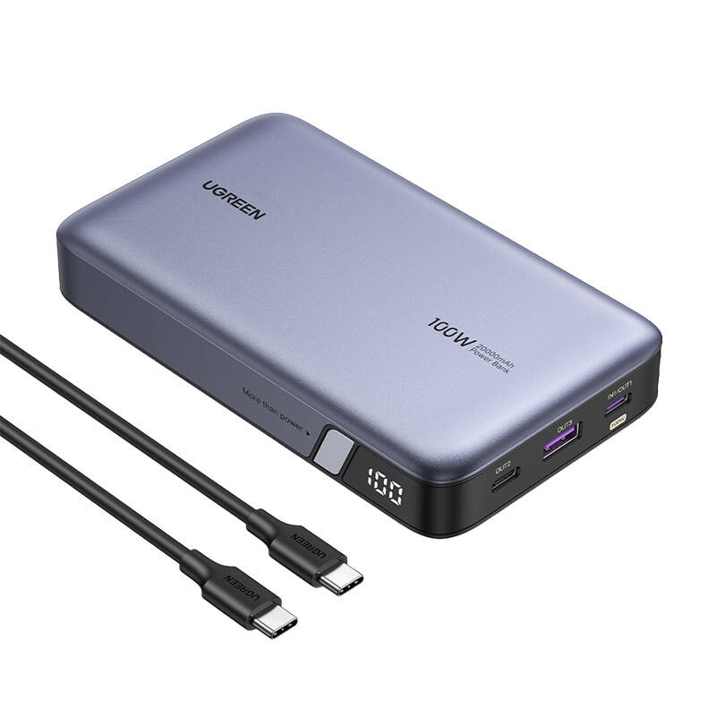Powerbank UGREEN PB720 20000mAh 100W PD (szary)