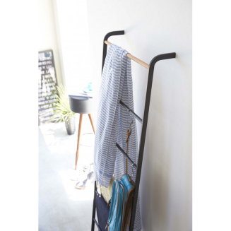  Yamazaki Tower towel rack, black - 3
