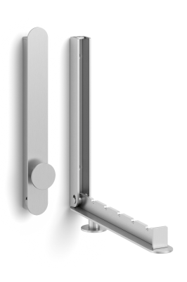 Zack Pletor foldable wall clothes rack