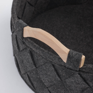  Aquanova Amy Dark Gray S basket - 2