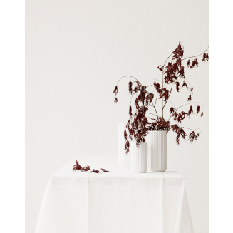  Lyngby vase 20 cm white and gold - 6