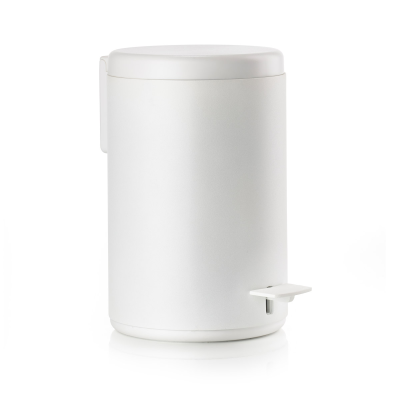 Bathroom waste bin Zone Denmark Rim White 3l