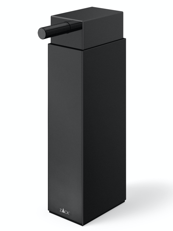 Zack Linea soap dispenser black