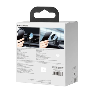 Uchwyt samochodowy Baseus Big Energy z ładowarką indukcyjną 15W do serii iPhone 12 / Iphone 13 (czarny) - 8