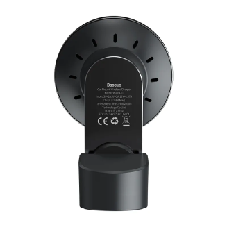 Uchwyt samochodowy Baseus Big Energy z ładowarką indukcyjną 15W do serii iPhone 12 / Iphone 13 (czarny) - 5