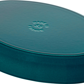  Staub oval cast iron fish roaster - 2.8 ltr, Marine - 4