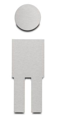  Keilbach Picto men's toilet sign