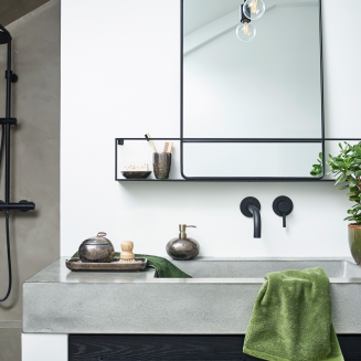  Aquanova Ugo Vintage bronze bathroom tray - 3