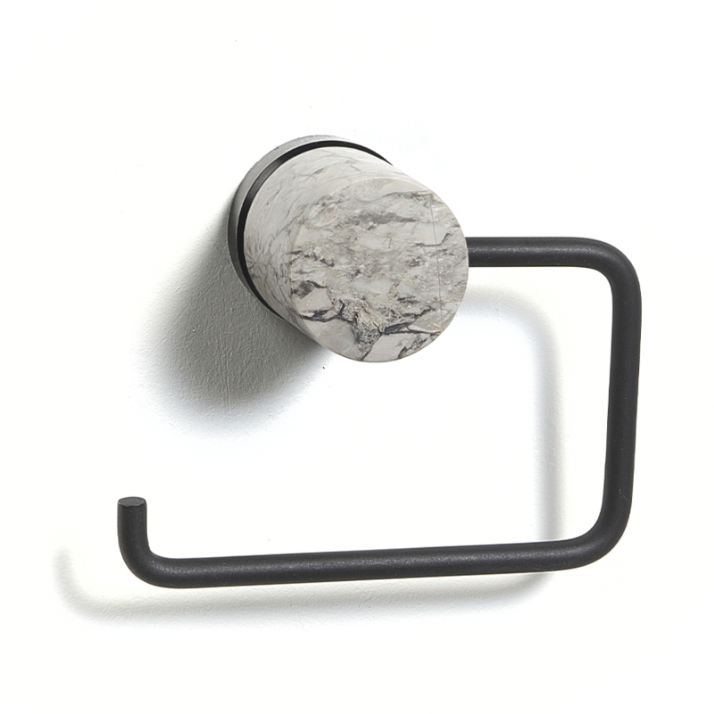 Aquanova Nero Alba toilet paper holder