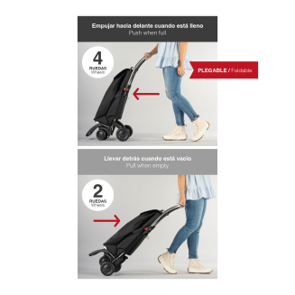 Wózek zakupowy Rolser I-Max MF 4L TOUR Oxid - 9