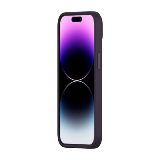 Etui Baseus Liquid Silica Gel do iPhone 14 Pro (fioletowe) +szkło hartowane +zestaw czyszczący - 5