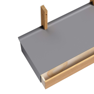  Drawer Eva Solo Smile Oak & Grey 80 cm - 3