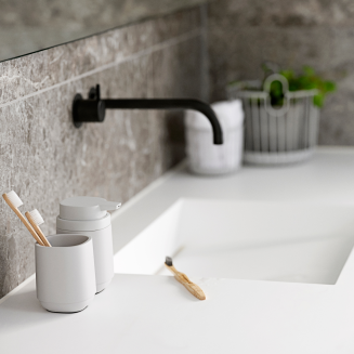 Kubek łazienkowy Zone Denmark Time Soft Grey - 5