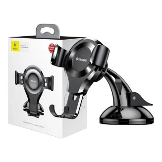 Samochodowy uchwyt grawitacyjny Baseus Osculum do telefonu (czarny) - 4