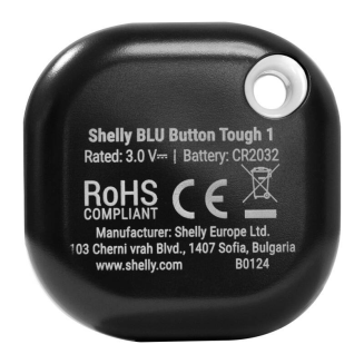 Przycisk aktywacji akcji i scen Shelly BLU Button Tough 1 Bluetooth (czarny) - 2