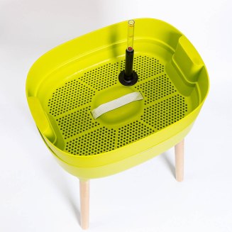 Kwietnik Plastia Urbalive 77x50x38 cm zielony - 3