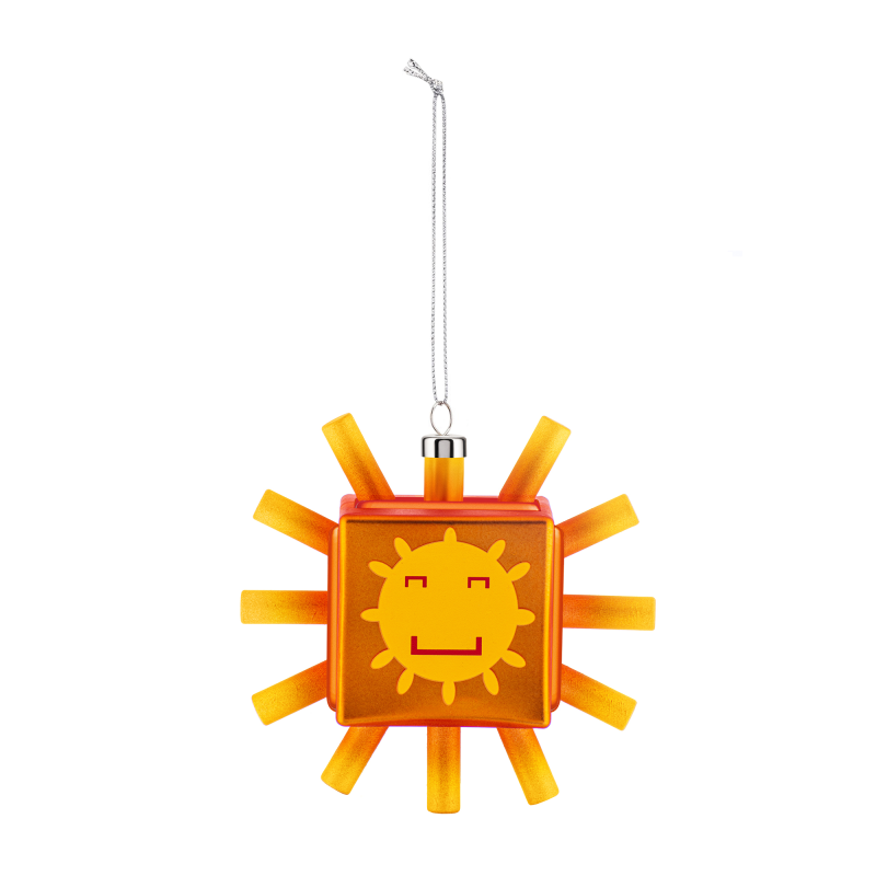Alessi Sunflake Christmas tree bauble