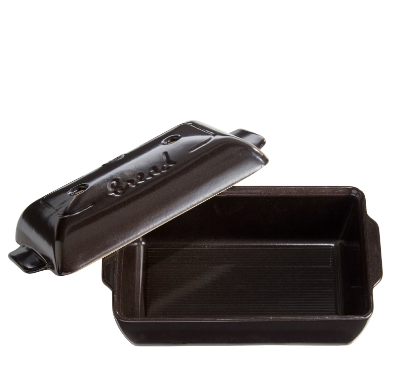 Emile Henry bread baking pan, black, 2.2 l