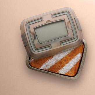 BergHOFF | Forma do pieczenia z pokrywą i nożem Balance 38.50x29 cm - 3