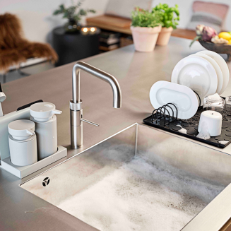 Zone Denmark Diish Warm Grey Sink Organizer - 2