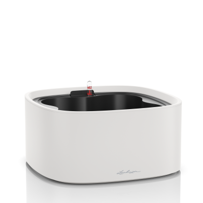  Lechuza Pila Color plant bowl, light gray