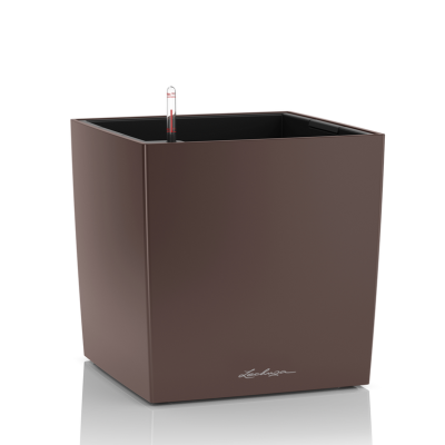  Lechuza Cube Premium 30 flowerpot | 40 | 50 espresso metallic