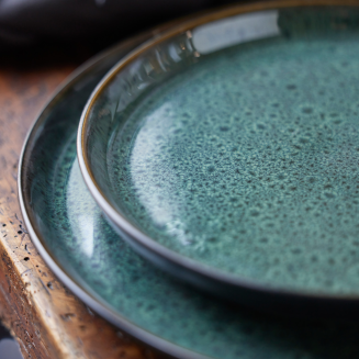 Talerz Bitz Gastro Black Green 21 cm - 3