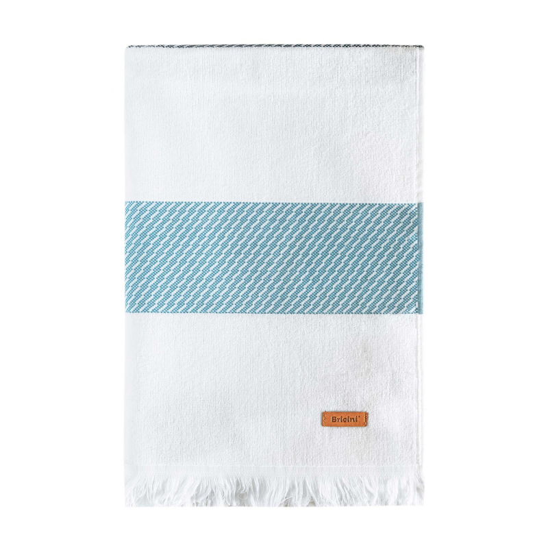  Bricini Crete Navy beach towel 90x180 cm
