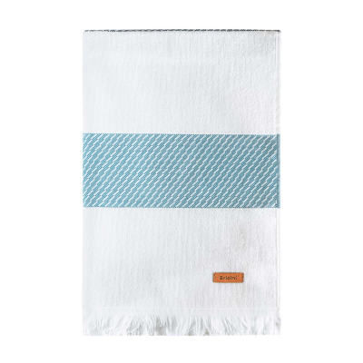  Bricini Crete Navy beach towel 90x180 cm