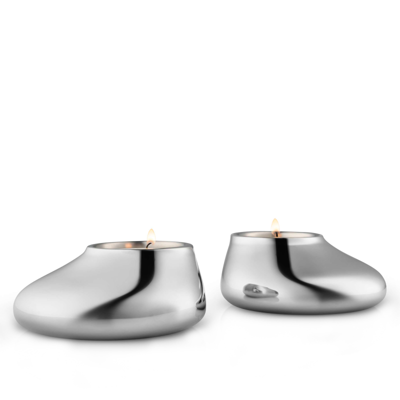  Set of 2 Eva Solo Mellow tealight candlesticks