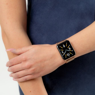 Smartwatch Gravity Różowe Złoto Szary 2 Paski GT17-4 - 3