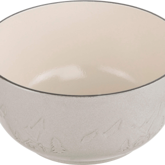  Staub fondue set - 20 cm, white truffle - 3