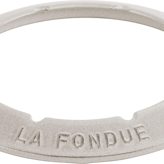  Staub fondue set - 20 cm, white truffle - 5