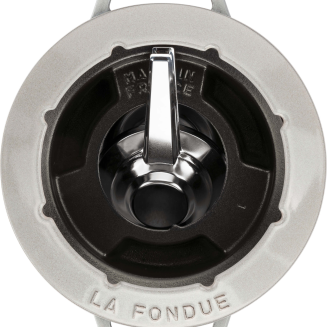  Staub fondue set - 20 cm, white truffle - 6