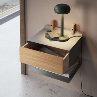  Eva Solo Smile Nightstand Smoked Oak & Black - 3