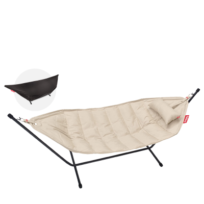  Fatboy Headdemock Superb Deluxe Sahara hammock with stand black