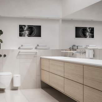 Deep bathroom shelf Zone Denmark Rim White - 6