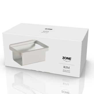 Deep bathroom shelf Zone Denmark Rim White - 5