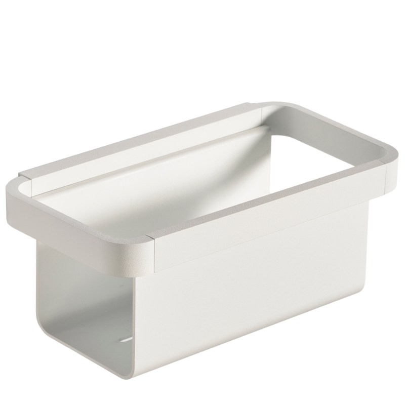 Deep bathroom shelf Zone Denmark Rim White