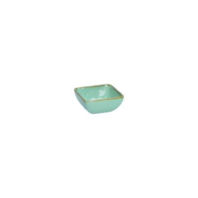  Rose&Tulipani | Set of 6 square Concerto Verde Acqua bowls - Mint, 8 cm