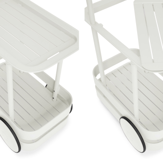  Fatboy Jolly Trolley Light Gray bar table - 4